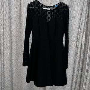 Lulus Dress In Hot Dot-Ter